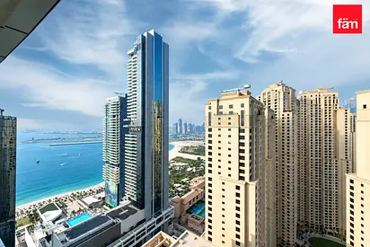 Large Layout | 2br+M W/Balcony | JBR Views