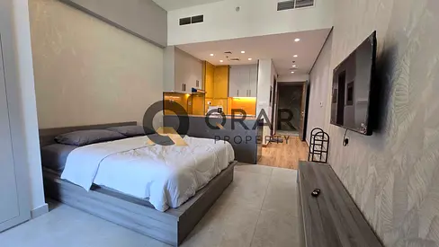 Furnished Studio | V Tower | Balcony & 12 cheques