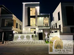 Luxurious, brand-new villa in Al Yasmeen, Ajman! Features 5 bedrooms, a majlis, a spacious living ar