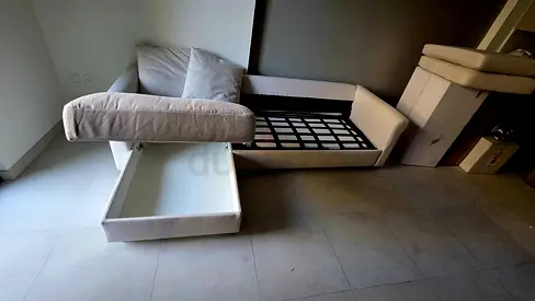 Like A New Condition ikea Gronlid L Shape Sofa bed with mattress