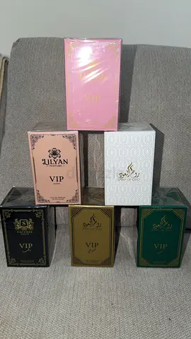 Mixed VIP Perfume Collection - 6 Sealed Boxes