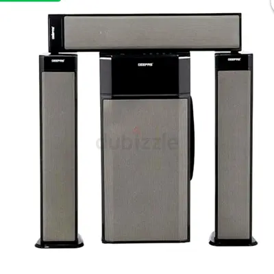 Geepas 3.1 Home Theater Speaker System with Subwoofer