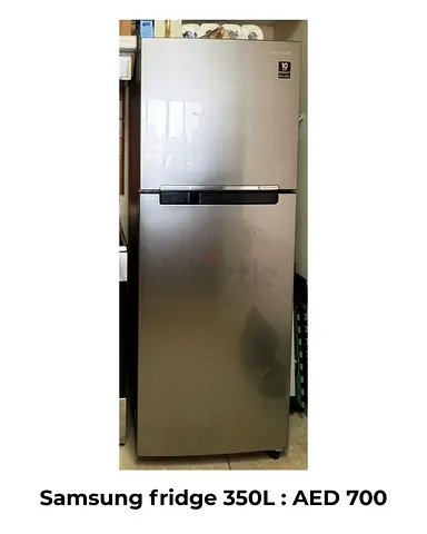 Samsung 350L Top Freezer Fridge - Good Condition