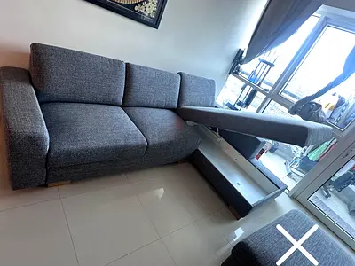 Like brand new Condition IKEA __ Sorvoline L Shape Sofa with Storage