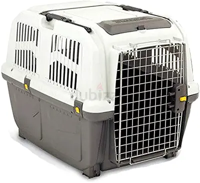 SKUDO 4 M GREY IATA APPROVED PET TRANSPORT CARRIER L68 x W48 x H51cm (2 nos.)