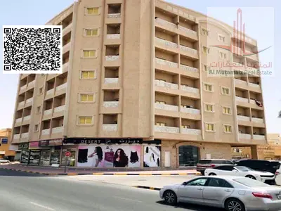 One-bedroom apartment (with a living room) for annual rent in Al Rawda 3, located on the main Sheik