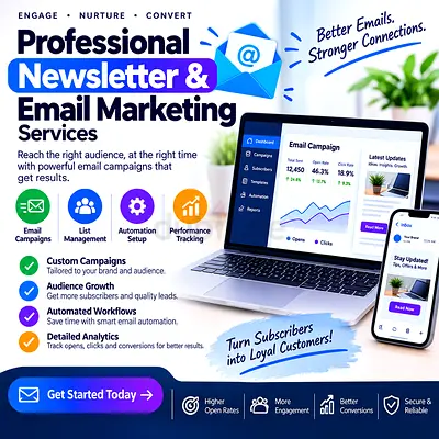 Professional Newsletter & Email Marketing Services