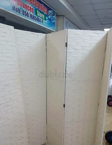 4-Panel Folding Room Divider / Privacy Screen