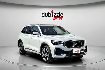 AED 1368/month | 2025 Geely Monjaro | GCC Specs | Ref#541976