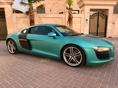 Audi R8 V8 Quattro GCC Specs - Excellent Condition-No accidents-2 Keys