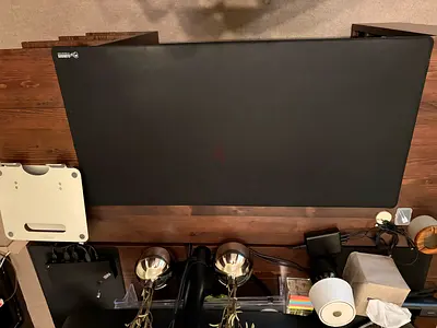 Office desk and chair