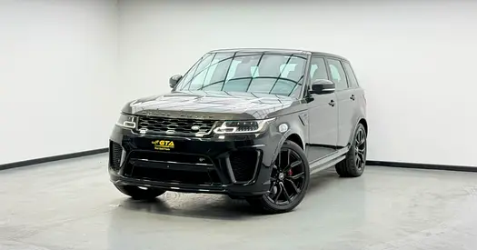 2018 Range Rover Sport SVR, Full RR Service History, Carbon Fiber Interior, Fully Loaded, GCC