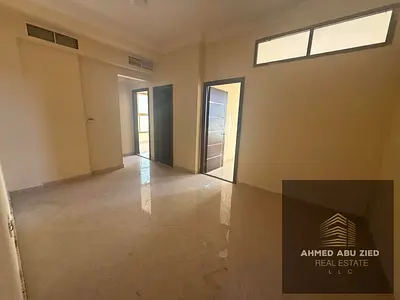 2BR apartment with 2 baths for annual rent in Al Rawda 2 Ajman, for 33k in 4 or 6 payments with a check deposit, practical layout and quiet location c
