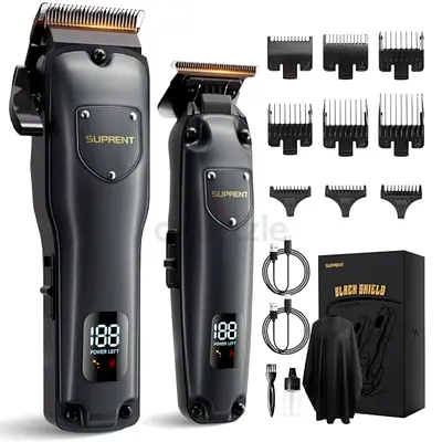 SUPRENT Hair Clippers for Men Professional USBC Rechargeable Cordless Clippers for Hair Cutting Mens