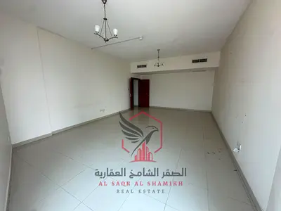 غرفتين وصالة بمساحة كبيرة جدًا تكيف مجاني مع باركن وجيم ومسبح مجاني
