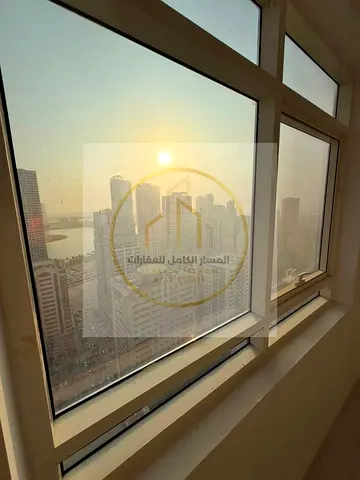 Spacious 1-Bedroom Apartment for Rent in Al Majaz 3 – Family Tower, Second Row from Khalid Lagoon & 1 Month Free
