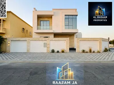 An exceptional opportunity: a luxurious corner villa, accessible from three streets, located in Al Yasmeen. Situated on a 5,800-square-foot plot, it f