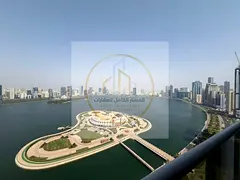 Stunning 3 BHK Waterfront Apartment for Rent in Al Majaz 3 Sharjah | First Row on Corniche | Full Al