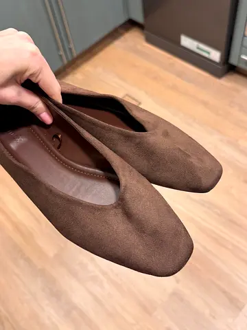 New Brown ballerinas