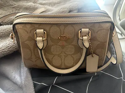 Coach Small Crossbody Satchel in Signature Canvas