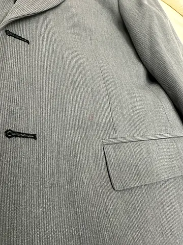 Grey 3-Piece Men’s Suit — Jacket, Waistcoat & Trousers, Size 48