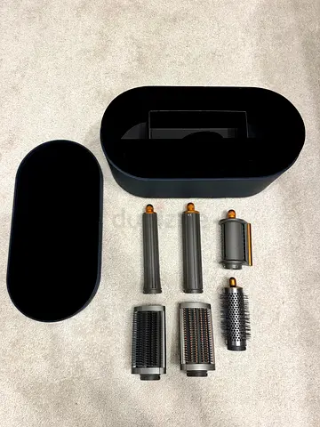 Dyson Airwrap attachments set with storage case