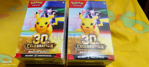 Pokemon 30th Celebration Booster Bundle - Brand New (2 Packs)