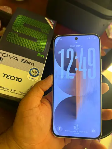 Tecno pova world slimmest phone 16GB RAM, 256GB, New 1 day used