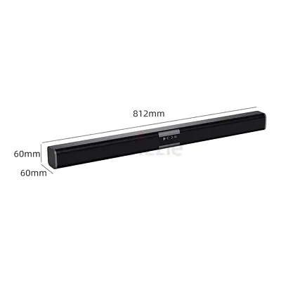Soundbar Bluetooth Surround Speaker with USB/TF/AUX Inputs