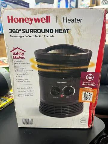 Honeywell 360° Surround Heat Fan Forced Portable Heater (1500W)