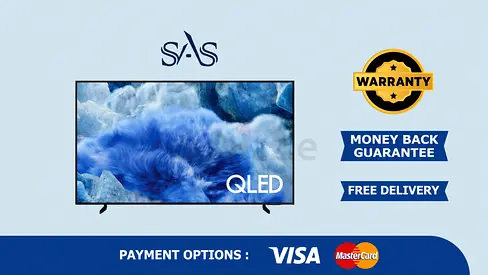 Samsung | 55 Inch | QLED 4K Vision AI Smart TV | Q4 AI Processor | 55Q8F