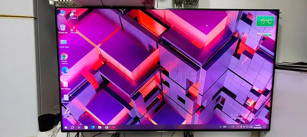 Samsung flat panel TV (back label shown) - spare/parts