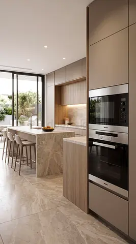 Miele moderm electric oven and microwave set built-in integrated 60cm by sees