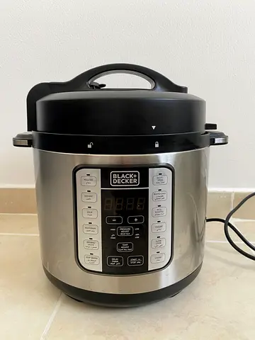 Black+Decker 6L electric pressure cooker