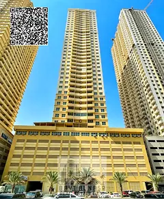 Spacious 1-Bedroom Apartment with Open View & Double Balcony | Lilies Tower, Ajman