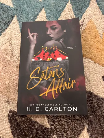 Sattan's Affair by H.D. Carlton (paperback) - good condition