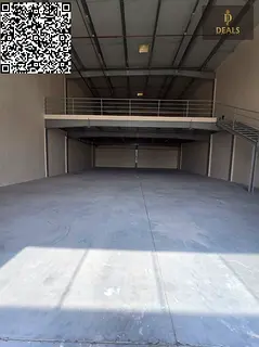 Warehouse for Rent in Sajja, Sharjah | 4,990 Sq. Ft. Total Area | Mezzanine | 22 kW Electricity