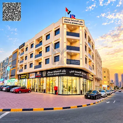 BRAND-NEW G+M+3 COMMERCIAL & RESIDENTIAL BUILDING FOR SALE IN AL ALIA, AJMAN | AED 13.5M 🏢 PRIME M