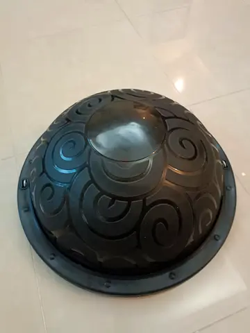 Half-dome Balance ball Trainer stable base for Core,balance Rehab Workouts, Non slip surface.