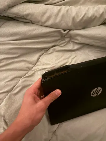 HP Laptop damaged, fully working if plugged with hdmi to screen( read description