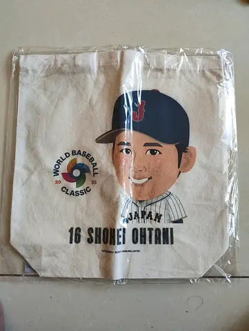 Shohei Ohtani 2023 World Baseball Official Licensed Tote Bag Samurai Japan Rare