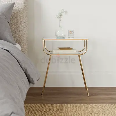West elm luxuryCurved Terrace Bedside Table (48 cm) + Free Delivery  - 2piead