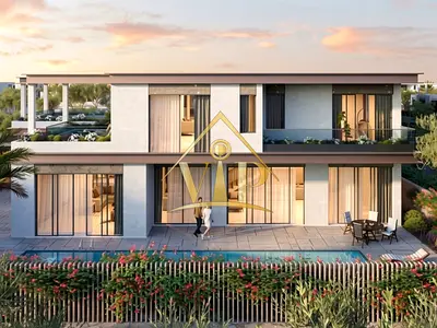 Single Row | Front of Community School and Sports Field | Sophisticated Contemporary Style Villa