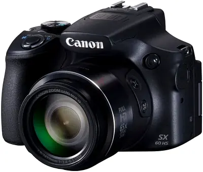 Canon PowerShot SX60 HS Digital Camera Black