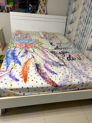 Bed with mattress for sale
