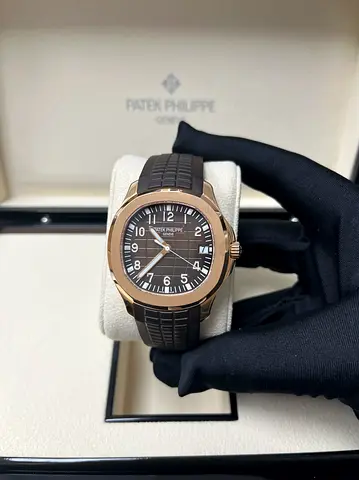 Patek Philippe Aquanaut Rose Gold 1:1 SuperClone With Box and Card