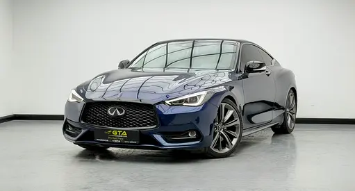 2021 Infiniti Q60S Red Sport 400, 1 Year Unlimited Km Warranty, Full Infiniti Service History, GCC