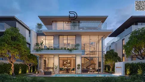 Elite 5BR Freehold Lagoon Villa Near Dubai: 30/70 Payment, 50% Off DLD & Fast GV