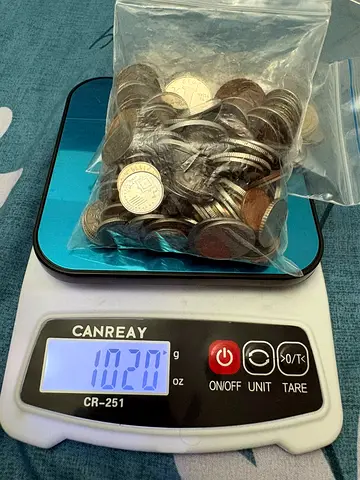1kg mix vintage coins different countries