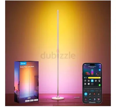 Govee Floor Lamp Basic Smart RGBIC LED Standing Lamp – Box Packed